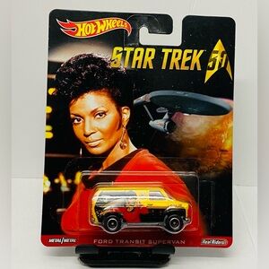 Hot Wheels Premium Star Trek Ford Transit Super Van Real Riders
